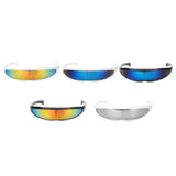 Maxbell 5x Futuristic Soldier Glasses Space Alien Robot Sunglass Cosplay Photo Props