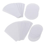 Maxbell 80 Pieces Flower Shape Paper Quilting Templates for Sewing Craft 39mm/56mm