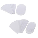 Maxbell 80 Pieces Flower Shape Paper Quilting Templates for Sewing Craft 39mm/56mm