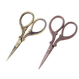 Maxbell 2pcs Vintage Embroidery Stainless Steel Scissor for Cross Stitch Sewing Tool