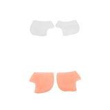 Maxbell 2 Pairs of Silicone Moisturising Gel Heel Cracked Foot Care Protectors Socks