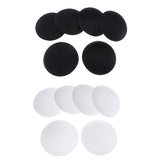 Maxbell 6 Pairs Push Up Bra Pads Inserts Sponge Breast Enhancer Swimwear Black White
