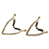 Maxbell 2Pcs Sew in Coin Bag Purse Metal Frame Handbag Clasp Fastening 8.5cm 10.5cm