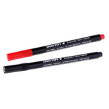 Maxbell 2pcs Washable Fabric Paint Pen Marker Textile Clothes Shoes DIY Craft