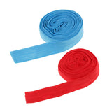 Maxbell 2pcs 2.7M  5/8"15mm Elastic Spandex Satin Band Hair Ties Accessories