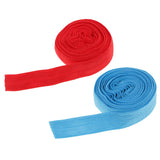 Maxbell 2pcs 2.7M  5/8"15mm Elastic Spandex Satin Band Hair Ties Accessories