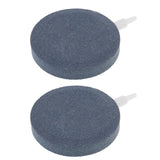 Maxbell 2 pcs Aquarium Air Stone Hydroponics Diffuser Fish Tank Bubble Aerator Disk