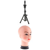 Maxbell Female Mannequin Manikin Head Wigs Glasses Hat Display Model w/ Tripod Stand