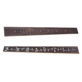Maxbell 2 Piece Acoustic Folk Guitar Rosewood Fretboard Fingerboard for 41'' Guitar