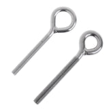 Maxbell Stainless Steel Eyebolt Longshank Long Thread Welded Eye Bolt Hardware M5 M8