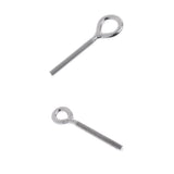 Maxbell Stainless Steel Eyebolt Longshank Long Thread Welded Eye Bolt Hardware M5 M8