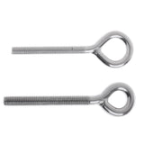 Maxbell Stainless Steel Eyebolt Longshank Long Thread Welded Eye Bolt Hardware M5 M8