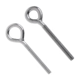 Maxbell Stainless Steel Eyebolt Longshank Long Thread Welded Eye Bolt Hardware M5 M8