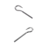 Maxbell Marine Stainless Steel Hook Bolt Eye Screw Threaded Bolt Boat Parts M8&M6