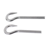 Maxbell Marine Stainless Steel Hook Bolt Eye Screw Threaded Bolt Boat Parts M8&M6