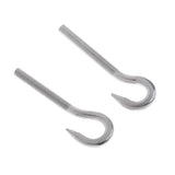 Maxbell Marine Stainless Steel Hook Bolt Eye Screw Threaded Bolt Boat Parts M8&M6