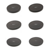 Maxbell 6 Pieces Camera Lens Filter Storage Cap Case Metal Protection Box Cover