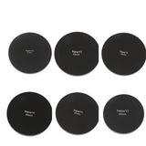 Maxbell 6 Pieces Camera Lens Filter Storage Cap Case Metal Protection Box Cover
