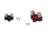 Maxbell Red & Black Junction Block Power Post Set Insulated Terminal Stud M8