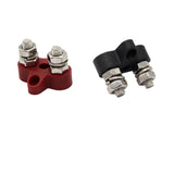Maxbell Red & Black Junction Block Power Post Set Insulated Terminal Stud M8