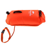 Maxbell 2 Pieces High Visibility Inflatable   Bag Safety Pool Swim Buoy Tow Float