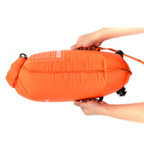 Maxbell 2 Pieces High Visibility Inflatable   Bag Safety Pool Swim Buoy Tow Float