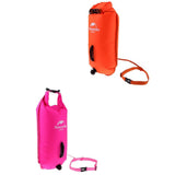 Maxbell 2 Pieces High Visibility Inflatable   Bag Safety Pool Swim Buoy Tow Float