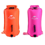 Maxbell 2 Pieces High Visibility Inflatable   Bag Safety Pool Swim Buoy Tow Float