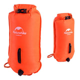Maxbell 2 Pieces High Visibility Inflatable   Bag Safety Pool Swim Buoy Tow Float
