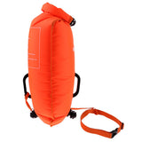 Maxbell 2 Pieces High Visibility Inflatable   Bag Safety Pool Swim Buoy Tow Float