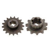 Maxbell 2pcs 11T 17T Front Chain Sprocket for 49cc Engine Mini Pocket Dirt Bike
