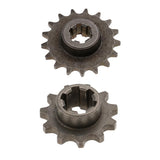 Maxbell 2pcs 11T 17T Front Chain Sprocket for 49cc Engine Mini Pocket Dirt Bike