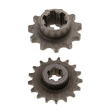 Maxbell 2pcs 11T 17T Front Chain Sprocket for 49cc Engine Mini Pocket Dirt Bike
