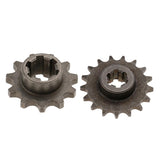Maxbell 2pcs 11T 17T Front Chain Sprocket for 49cc Engine Mini Pocket Dirt Bike
