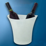 Maxbell LED Ice Bucket Champagne Wine Beer Cooler Party Xmas 5L Pink+Blue+Green
