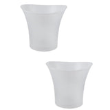 Maxbell LED Ice Bucket Champagne Wine Beer Cooler Party Xmas 5L Pink+Blue
