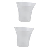 Maxbell LED Ice Bucket Champagne Wine Beer Cooler Party Xmas 5L Pink+Blue