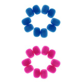 Maxbell 20 Pcs of Pack Mini Microphone Sponge Windscreen Mic Cover Shield Protection