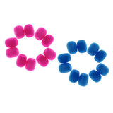 Maxbell 20 Pcs of Pack Mini Microphone Sponge Windscreen Mic Cover Shield Protection