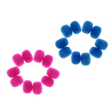 Maxbell 20 Pcs of Pack Mini Microphone Sponge Windscreen Mic Cover Shield Protection