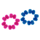 Maxbell 20 Pcs of Pack Mini Microphone Sponge Windscreen Mic Cover Shield Protection