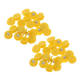 Maxbell 100 Pieces Ice Climbing Crampons Safety Anti Slip Shoes Spikes Grips Cleats