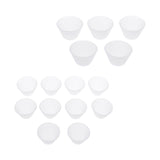 Maxbell 15 Pieces Silicone Resin Glue Tool Distribution Cup Jewelry Making Tools