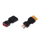 Maxbell No Wires Connector - XT60 to T-Plug Adapter Deans Style for RC Cars & Boats