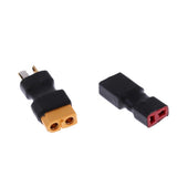 Maxbell No Wires Connector - XT60 to T-Plug Adapter Deans Style for RC Cars & Boats