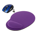 Maxbell 2.4GHz 1600dpi Wireless Optical Mouse + Comfort Soft Rest Wrist Mat Mousepad