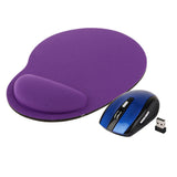 Maxbell 2.4GHz 1600dpi Wireless Optical Mouse + Comfort Soft Rest Wrist Mat Mousepad