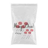 Maxbell 8 Pieces Wheel Hex Drive Hub Adapter Upgrade Parts for 1/10 RC Car 7mm 5mm