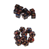 Maxbell 20 Pieces D6 Dice Polyhedral Dice for Dungeons and Dragons Table Games Gift