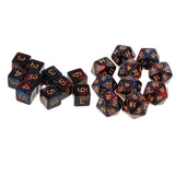 Maxbell 20 Pieces D6 Dice Polyhedral Dice for Dungeons and Dragons Table Games Gift